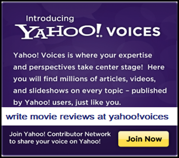 write movie reviews at yahoo!voices