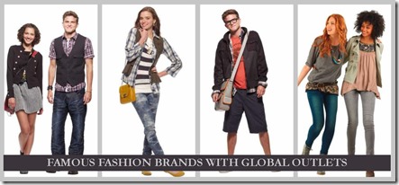 10 Famous Fashion Brands with Global Outlets