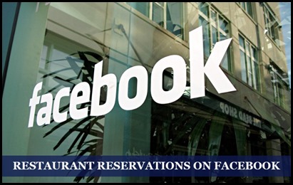 How to make Restaurant Reservations on Facebook