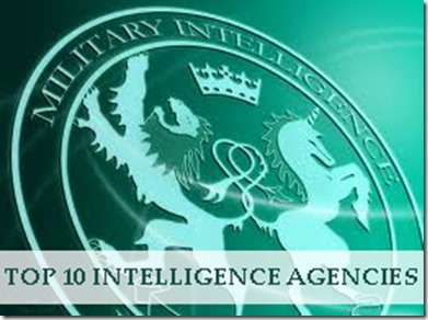 Top 10 Intelligence Agencies in 2013