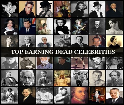 10 Top Earning Dead Celebrities