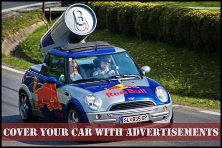 Cover your Car with Advertisements and Make Money!