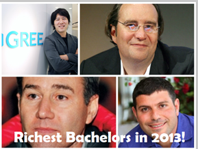 richest bachelors
