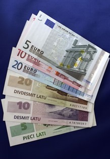 lativian euro
