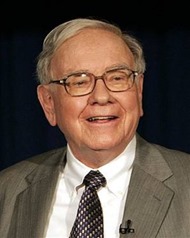 Warren Buffett got rich after working hard