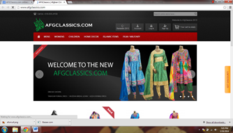 AFGClassics.com Afghani Online Shopping Website