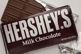 Hershey Chocolate Bar best selling chocolate