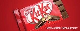 Kit Kat best selling chocolate