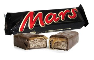 Mars best selling chocolate
