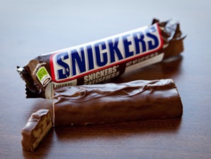 Snickers best selling chocolate