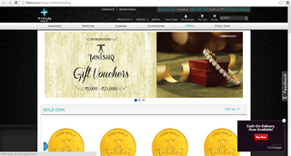 tanishq.com Indian jewelry website
