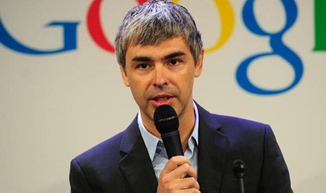 Larry Page business tycoon from the IT industry