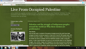 Live from Occupied Palestine Popular Blogs of Palestine