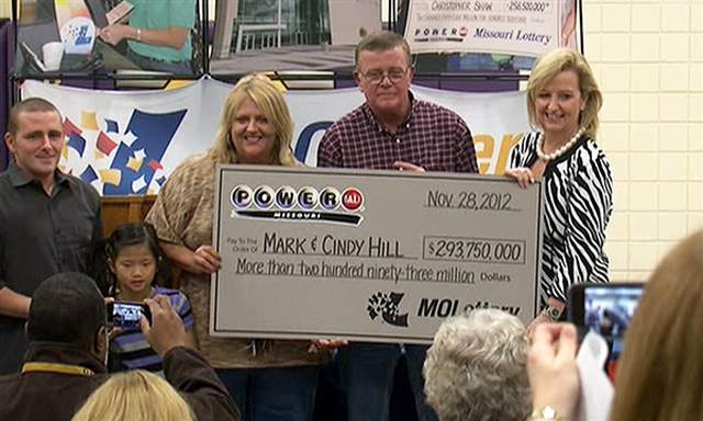 mark and Cindy Hill David and erica harrig Maureen and Stephen hinckley  Powerball Jackpot in US