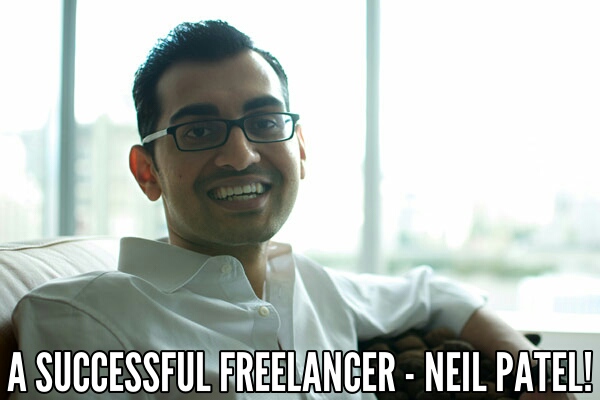  Neil Patel got Rich through Freelancing